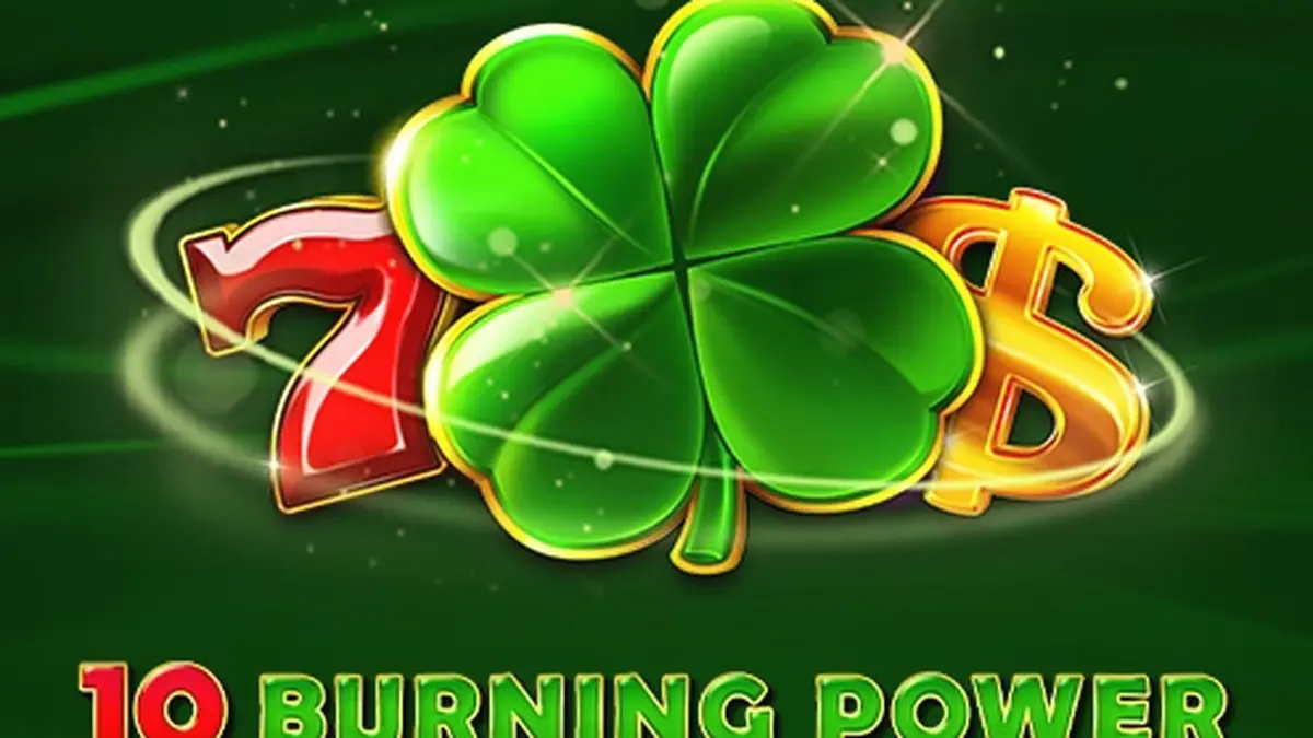 10 Burning Power slot gameplay interface