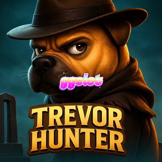 Trevor Hunter slot game interface na may bulldog explorer at candle progression mechanic